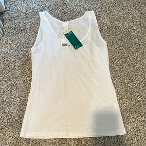 Brand new with tags H&M white basic tank in medium